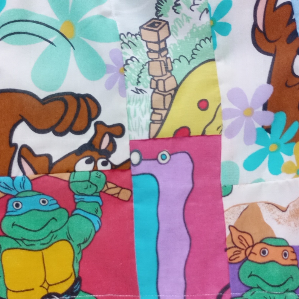 Vintage Custom Medley Pocahontas Lion King TMNT Polo Bear Bennygonia Shorts - Picture 3 of 12